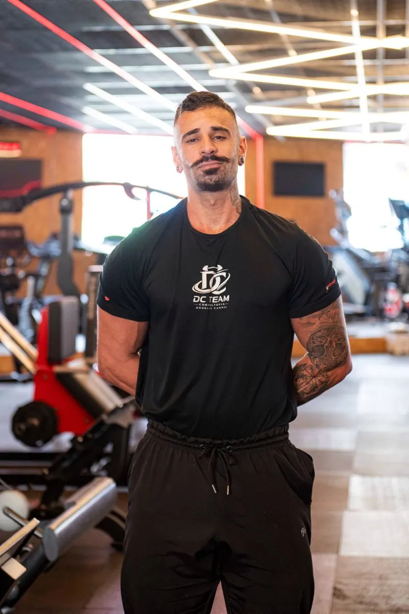 Douglas Campos na academia